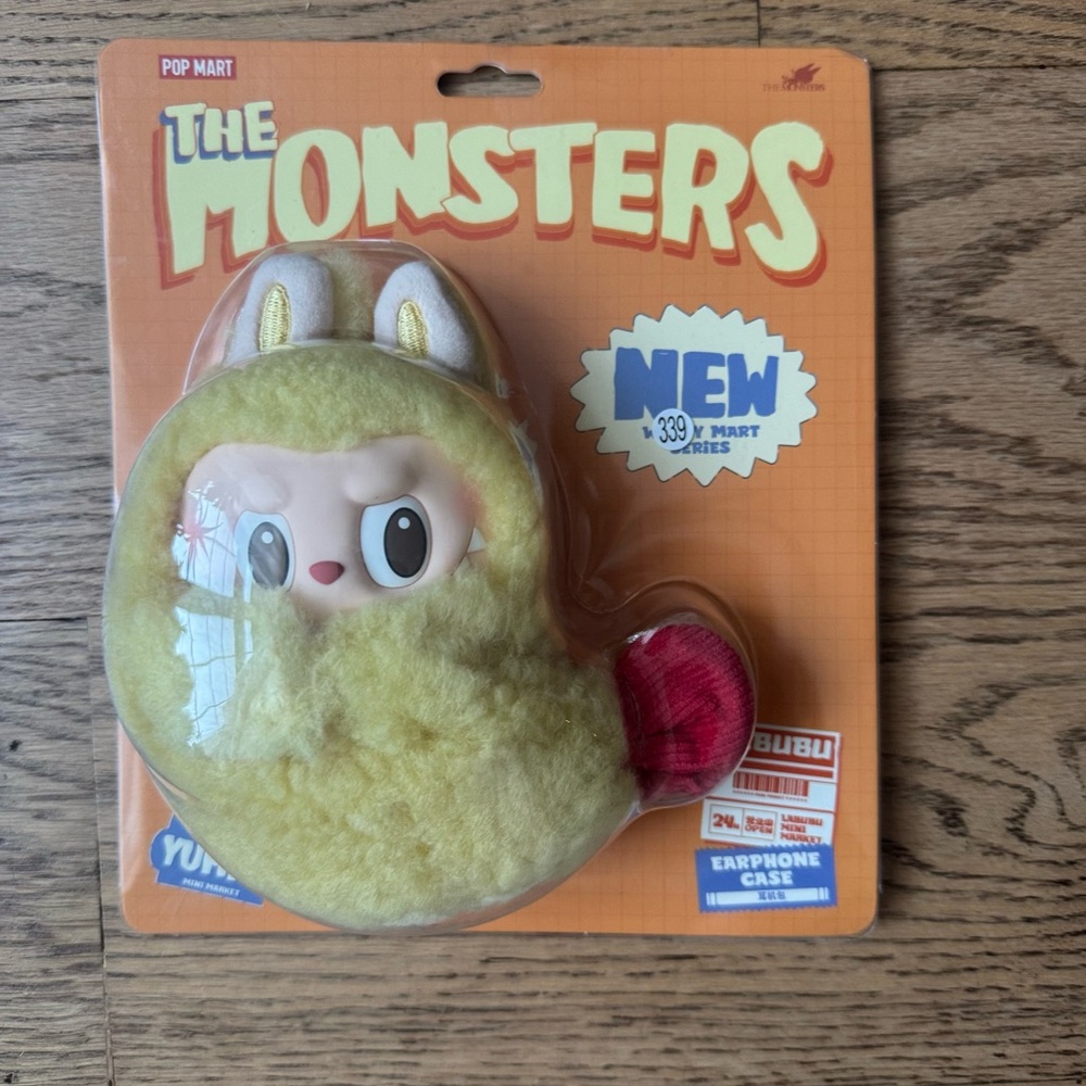 Pop Mart The Monsters Earphone Case - Wacky Mart Labubu Shrimp Tempura